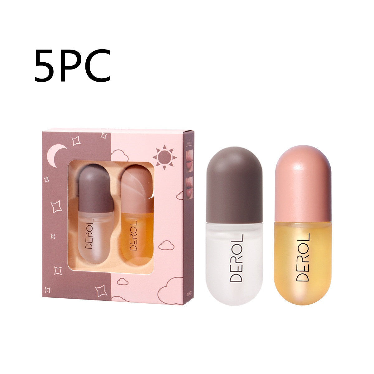Day & Night Instant Volume Lip Plumper Oil – Clear, Long-Lasting Hydration & Fine Line Reduction