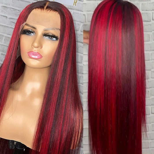 100% Real Human Hair Lace Front Wig – Natural Look & Comfortable Fit
