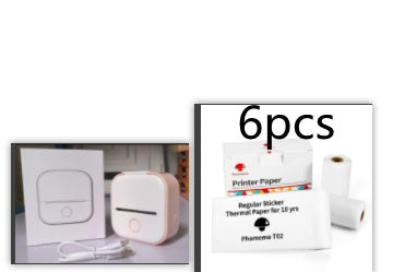 Portable Mini Thermal Label Printer – Bluetooth Sticker Maker & Photo Printer for Home, School & Office Use