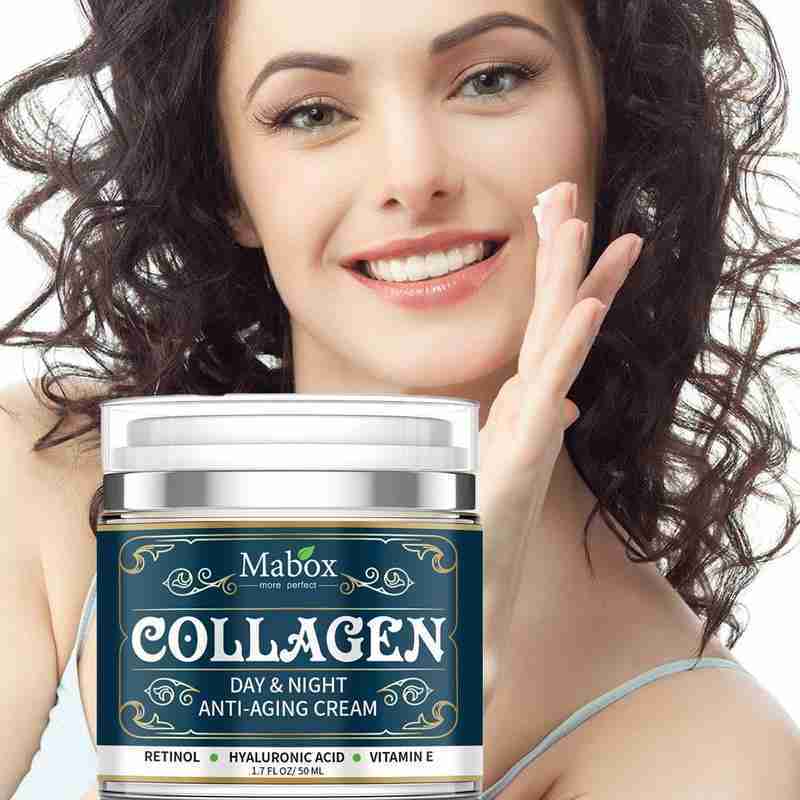 Collagen Moisturizing Facial Cream – Anti-Aging & Wrinkle-Reducing Day & Night Hydrating Cream