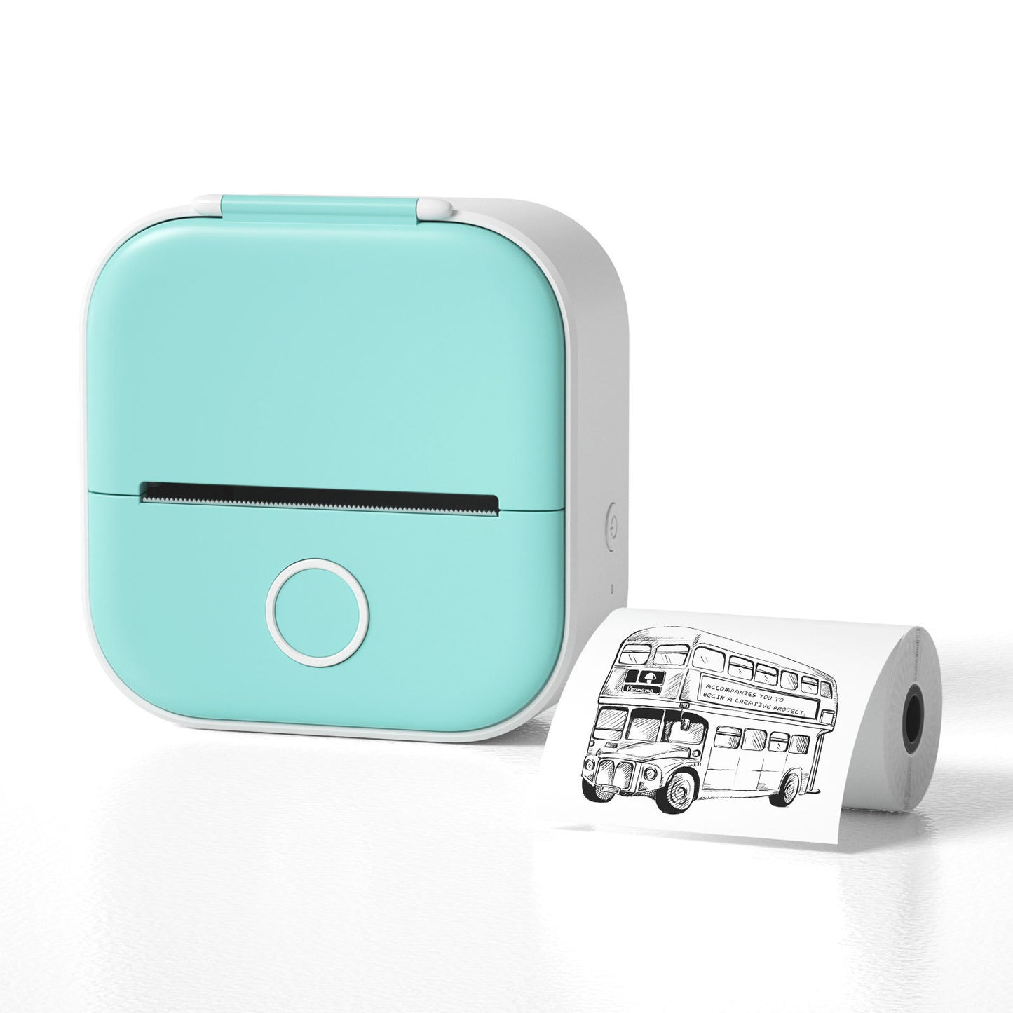 Portable Mini Thermal Label Printer – Bluetooth Sticker Maker & Photo Printer for Home, School & Office Use