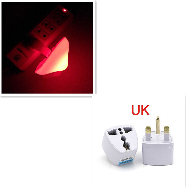 LED Mushroom Night Light – Plug-In Sensor Lamp with Warm White Glow