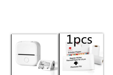Portable Mini Thermal Label Printer – Bluetooth Sticker Maker & Photo Printer for Home, School & Office Use