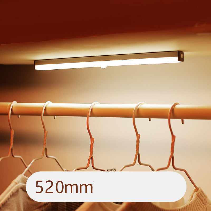 LED Sensor Light Bar – Motion-Activated Under-Cabinet Lighting with USB Rechargeable Battery