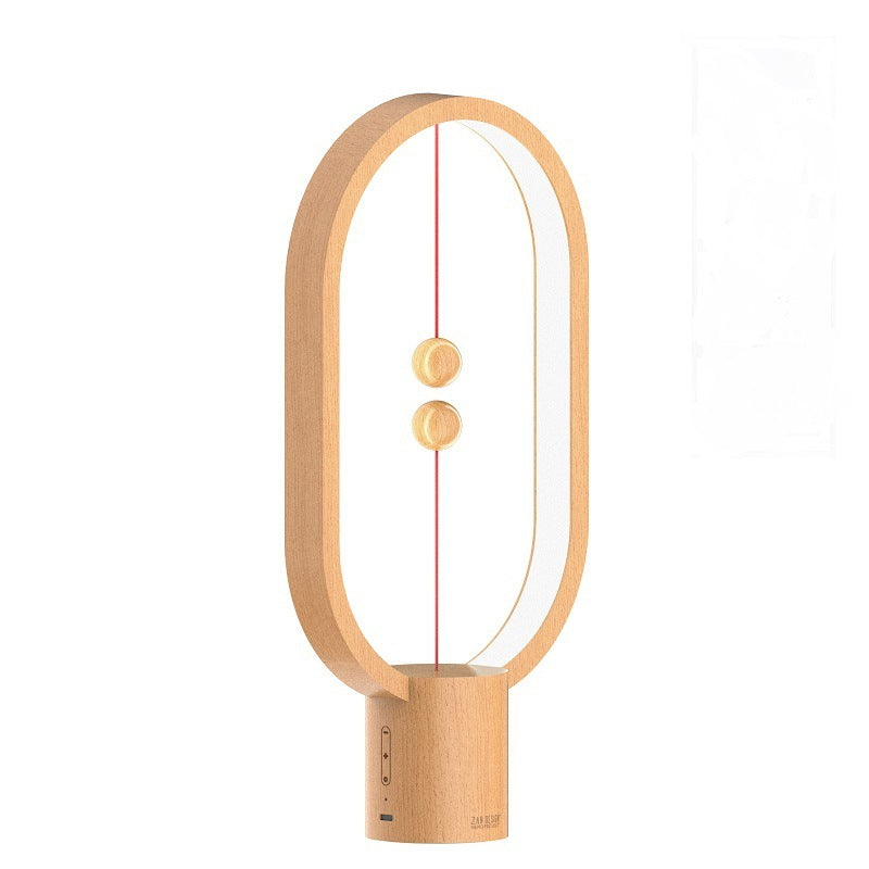 Mini Smart Magnetic Switch USB Suspended LED Bedside Lamp – Modern Floating Light with Touch Control – Rechargeable or USB-Powered