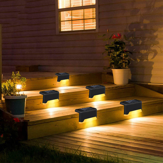 Fashion Outdoor Solar Courtyard Stair Light – Waterproof LED Step Lighting for Garden & Pathway