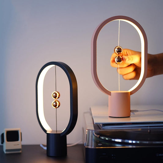 Mini Smart Magnetic Switch USB Suspended LED Bedside Lamp – Modern Floating Light with Touch Control – Rechargeable or USB-Powered