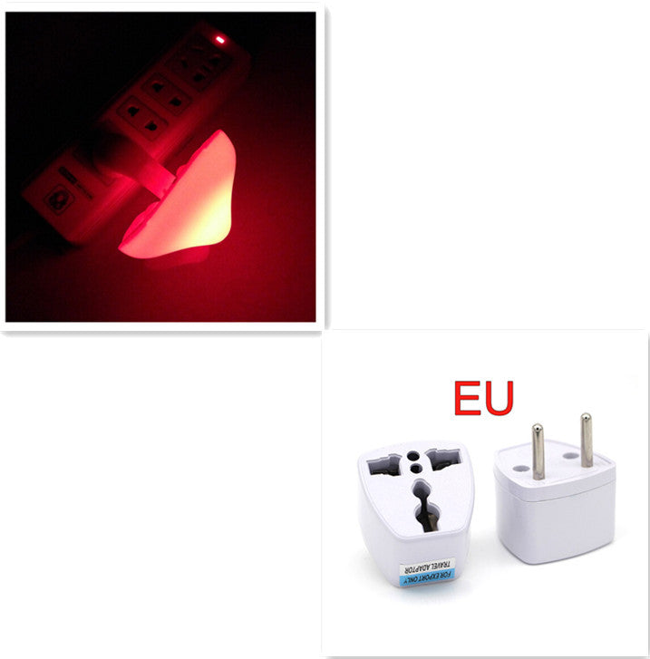 LED Mushroom Night Light – Plug-In Sensor Lamp with Warm White Glow