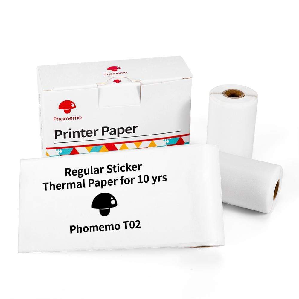 Portable Mini Thermal Label Printer – Bluetooth Sticker Maker & Photo Printer for Home, School & Office Use