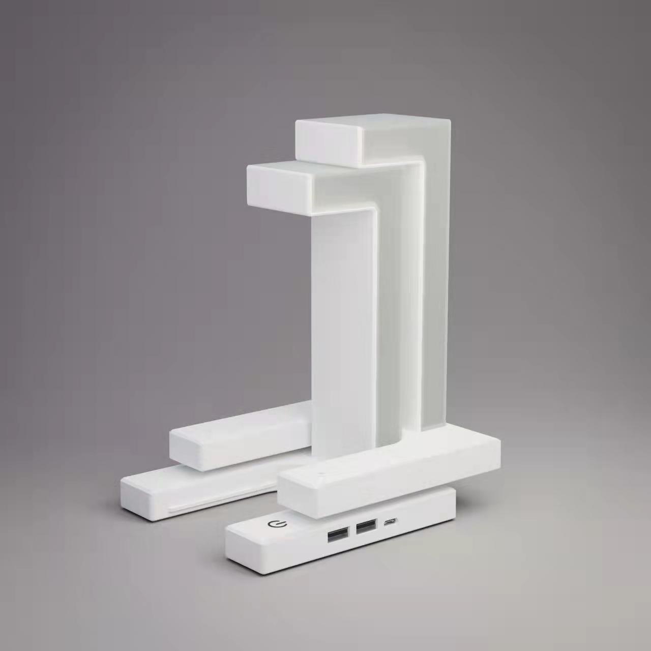 Magnetic Levitating LED Table Lamp with Wireless Charging – Floating Balance Light for Home & Office