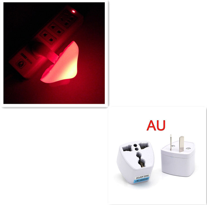 LED Mushroom Night Light – Plug-In Sensor Lamp with Warm White Glow