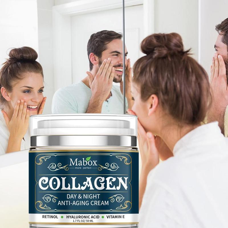 Collagen Moisturizing Facial Cream – Anti-Aging & Wrinkle-Reducing Day & Night Hydrating Cream