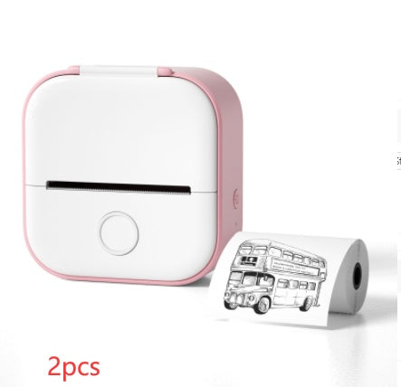 Portable Mini Thermal Label Printer – Bluetooth Sticker Maker & Photo Printer for Home, School & Office Use