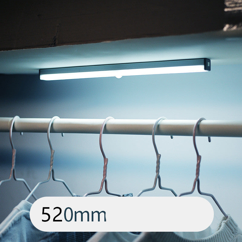LED Sensor Light Bar – Motion-Activated Under-Cabinet Lighting with USB Rechargeable Battery