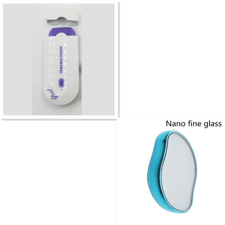 Electric Laser Hair Removal Shaver – Painless, Cordless IPL Device for Face & Body