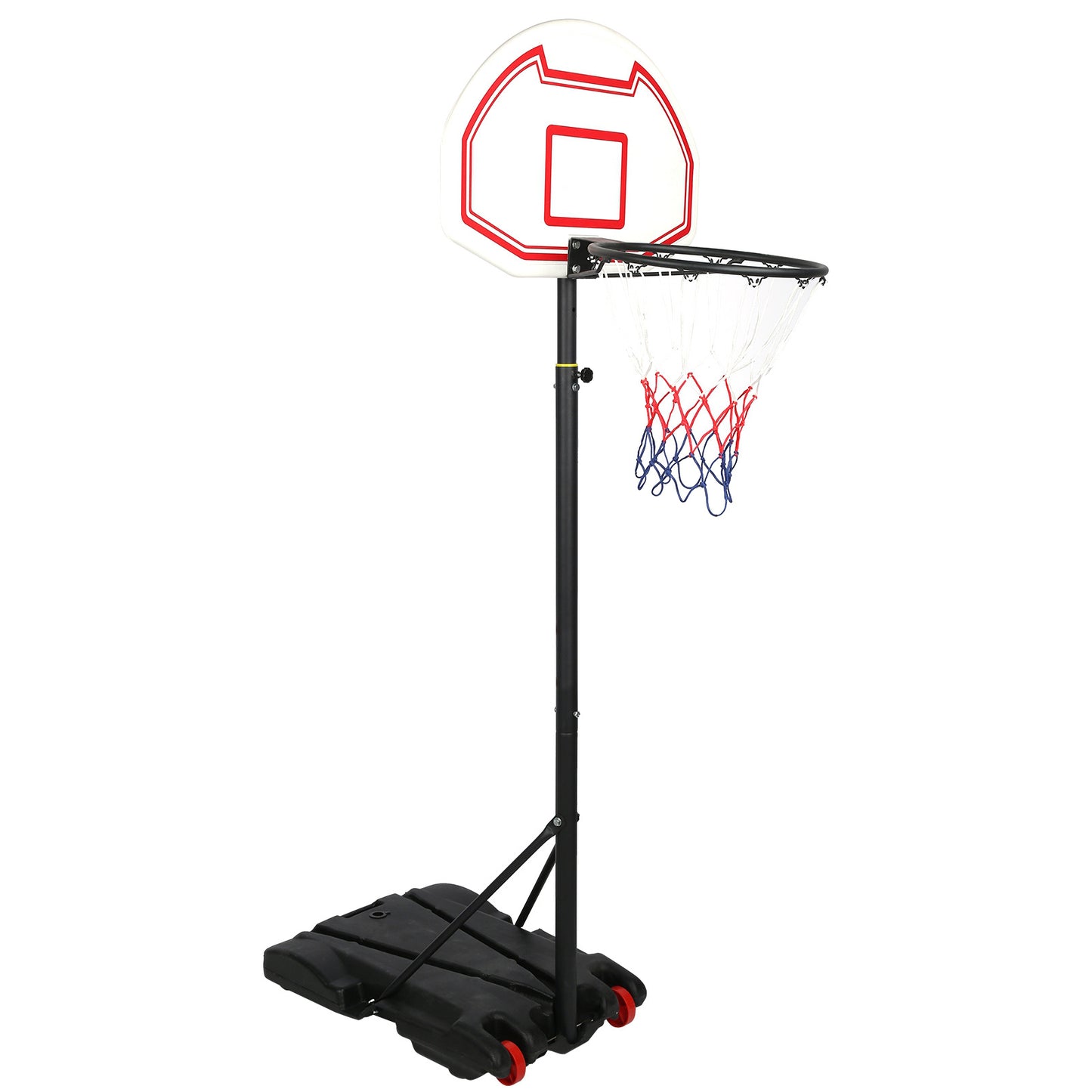 Adjustable Portable Basketball Hoop – Indoor & Outdoor Stand with Removable Base